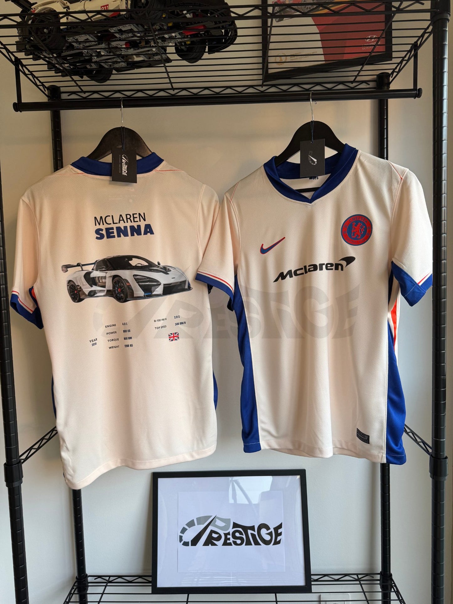 Camiseta Inglaterra x Mclaren Senna