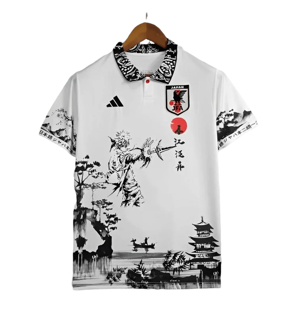 2024 JFA Japan Minato Namikaze White Special Edition Jersey