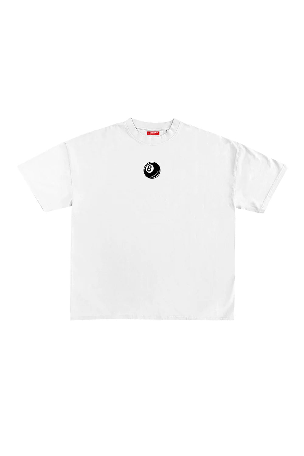 Camiseta "Bola 8" - Blanco