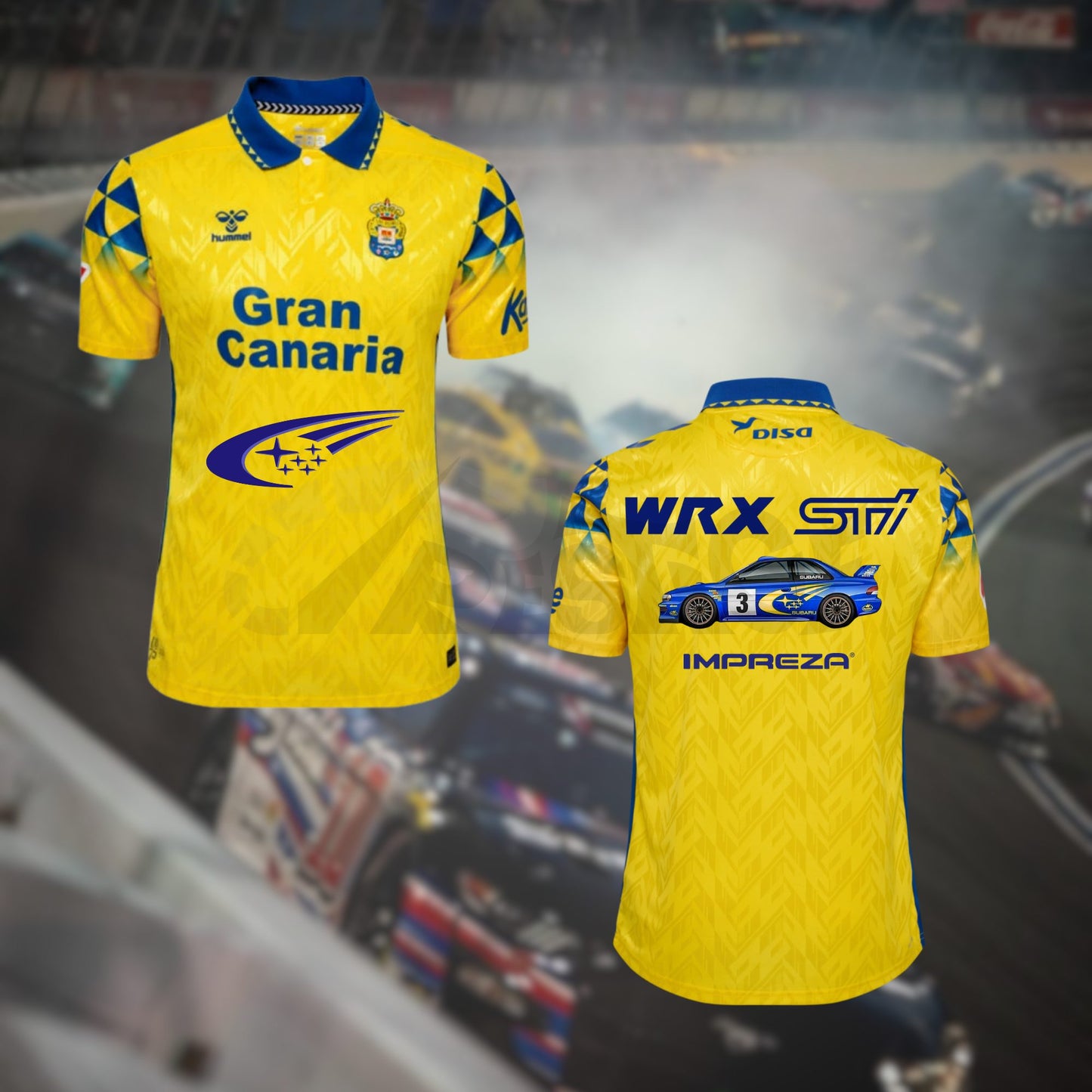 Camiseta Gran Canaria x Subaru Impreza