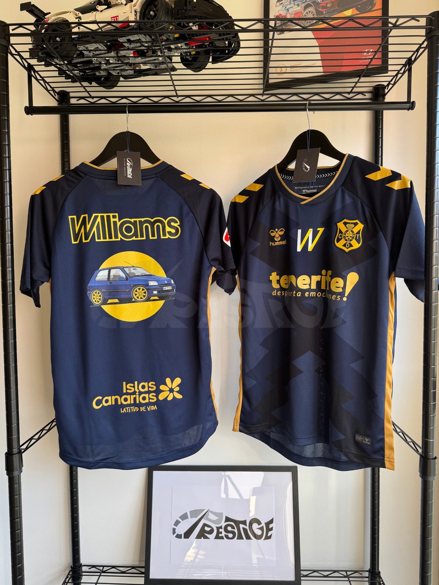 Camiseta Tenerife x Clio Williams