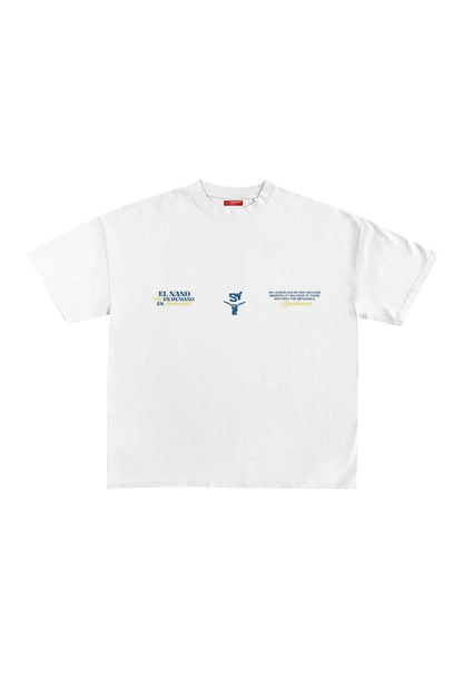 Camiseta "NANO INMORTAL" - Blanco