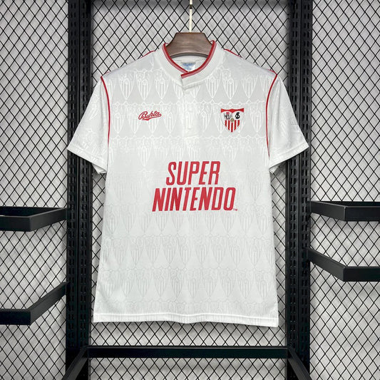 Sevilla 91-92 Local manga corta