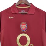 Camiseta Arsenal 2005-2006 Local