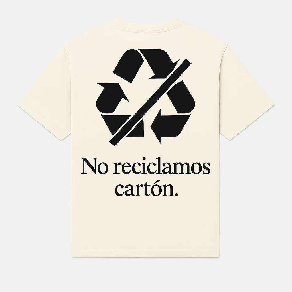 No reciclamos cartón