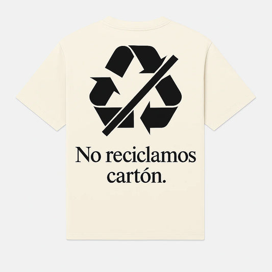No reciclamos cartón